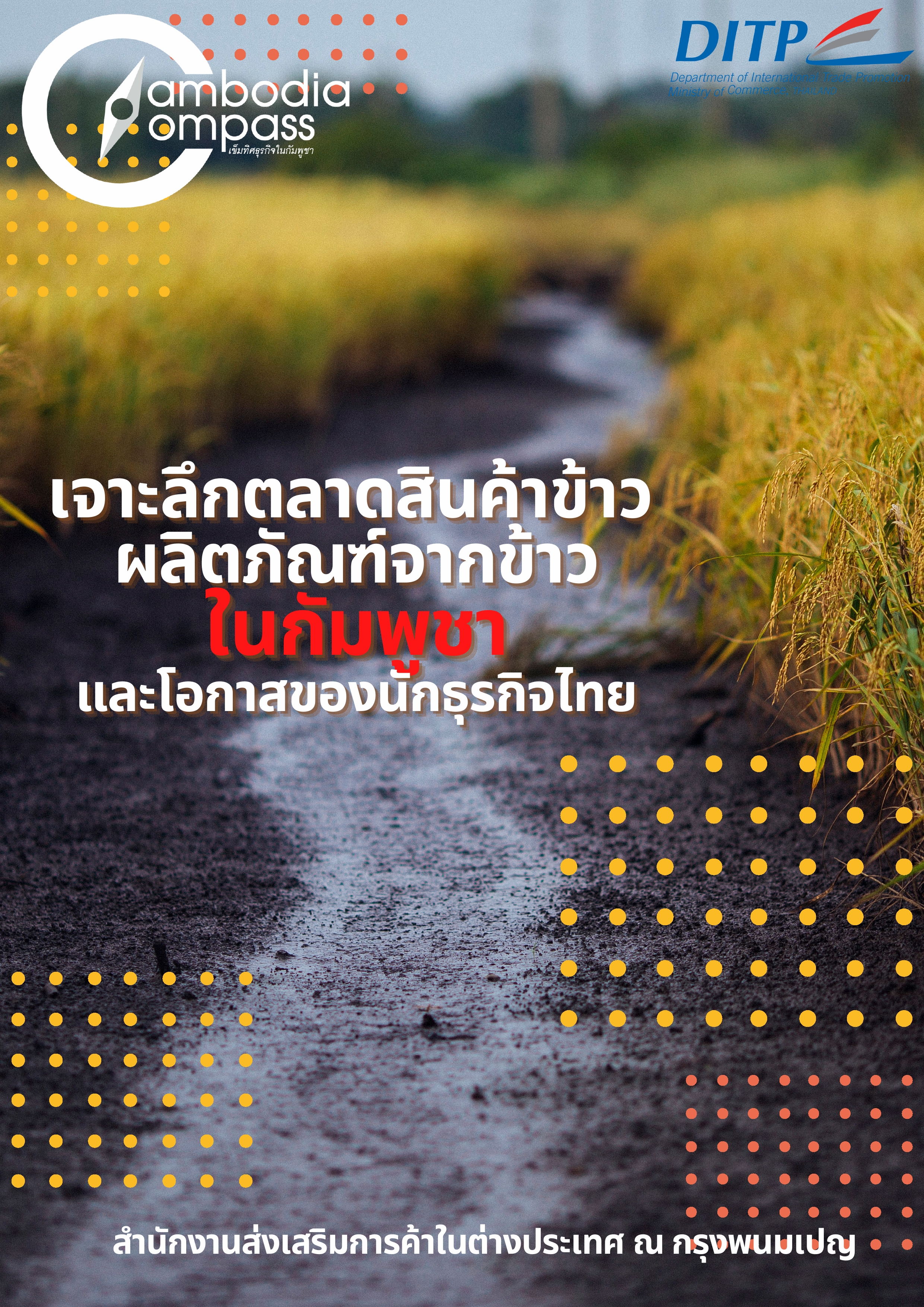 เจาะลึกตลาดสินค้าข้าวและผลิตภัณฑ์จากข้าวในกัมพูชา และโอกาสของนักธุรกิจไทย