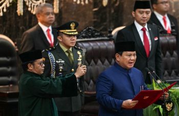 prabowo inaguration